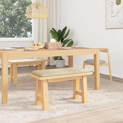 Bankkussen Stof Crèmekleurig Diepte 35 cm
