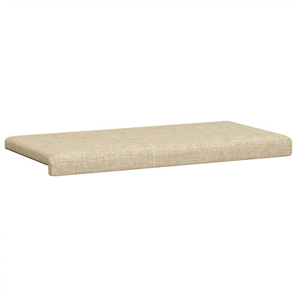 Bankkussen Stof Crèmekleurig Diepte 35 cm