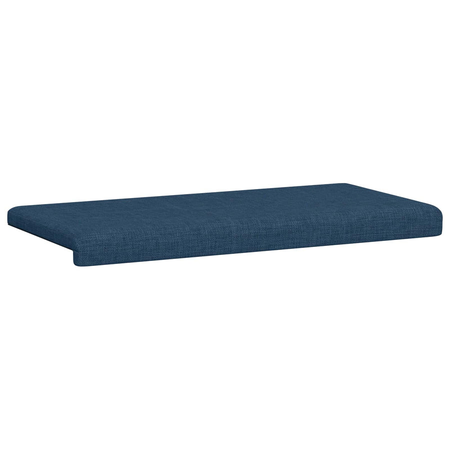 Bankkussen Stof Blauw Diepte 35 cm