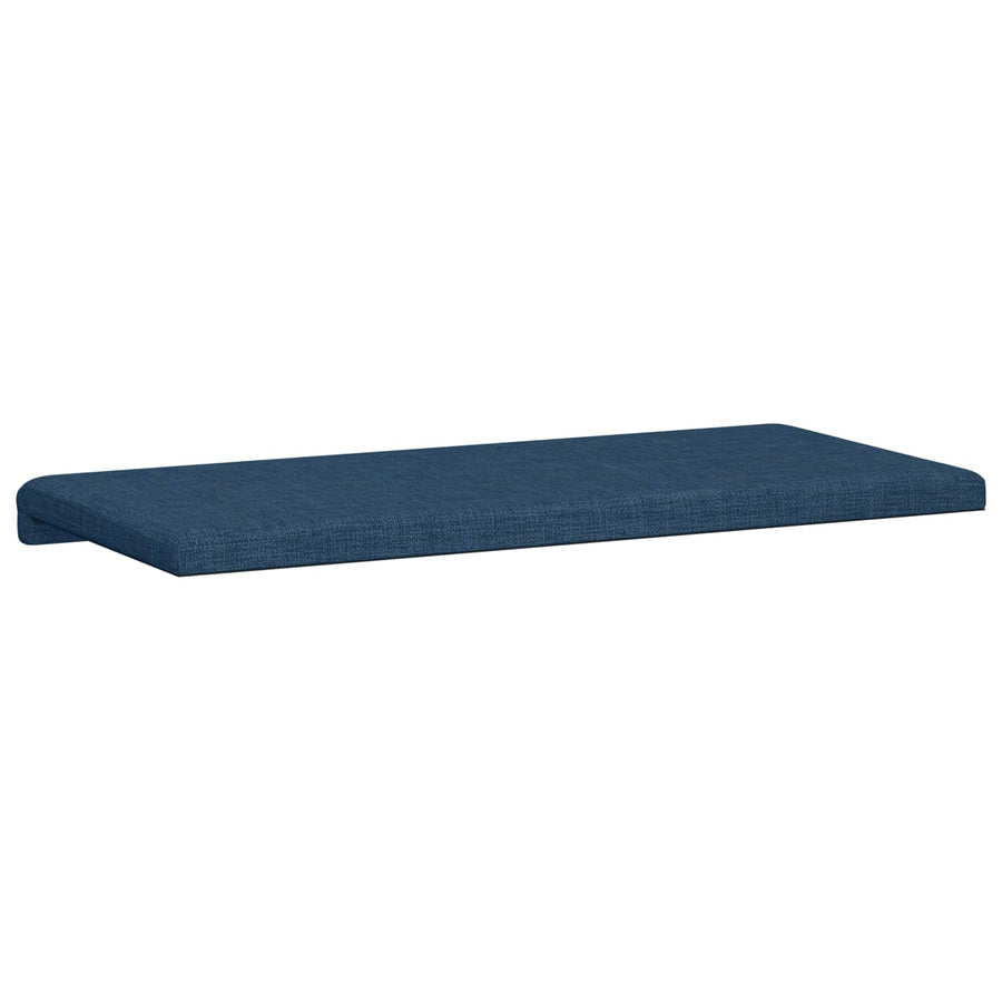 Bankkussen Stof Blauw Diepte 35 cm