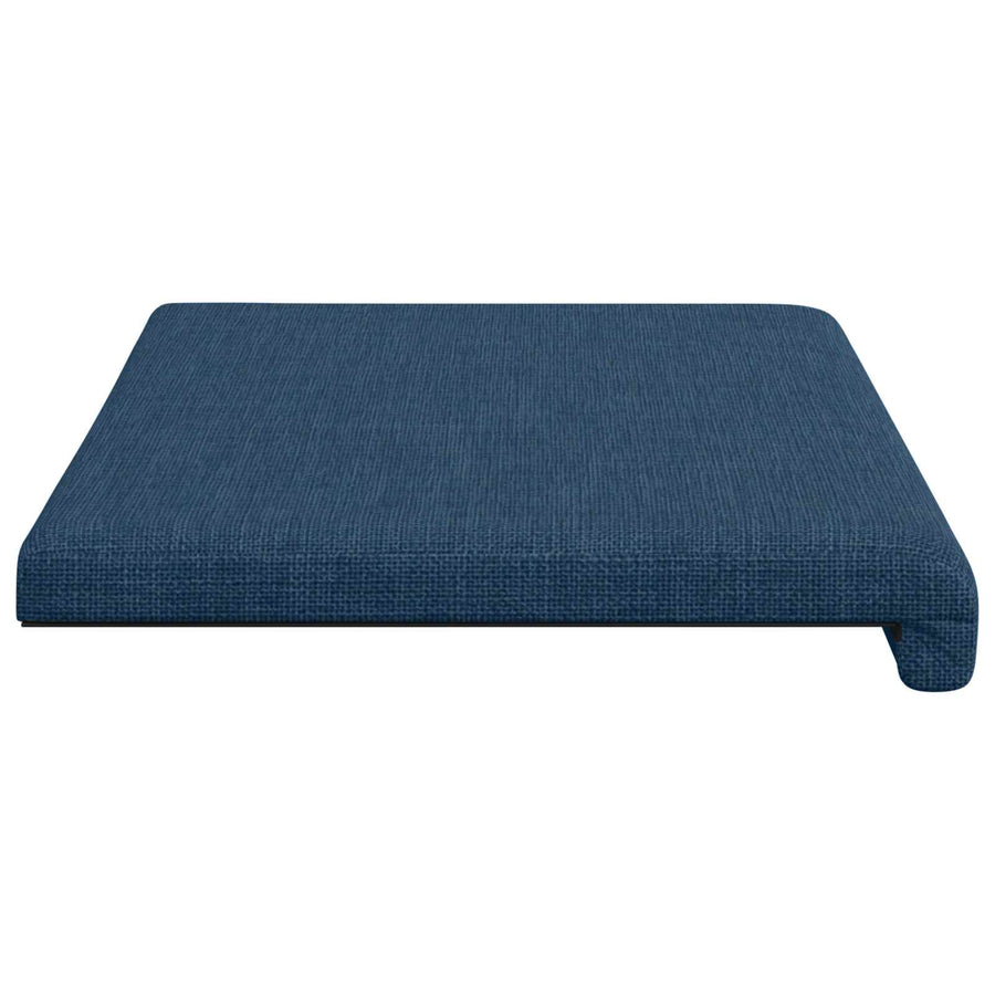 Bankkussen Stof Blauw Diepte 35 cm
