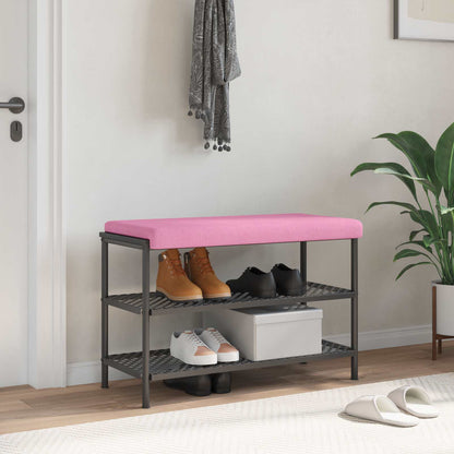 Bankkussen Stof Roze Diepte 35 cm