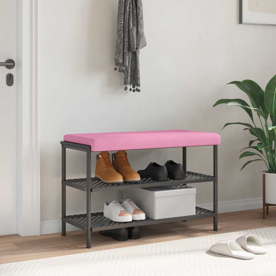 Bankkussen Stof Roze Diepte 35 cm