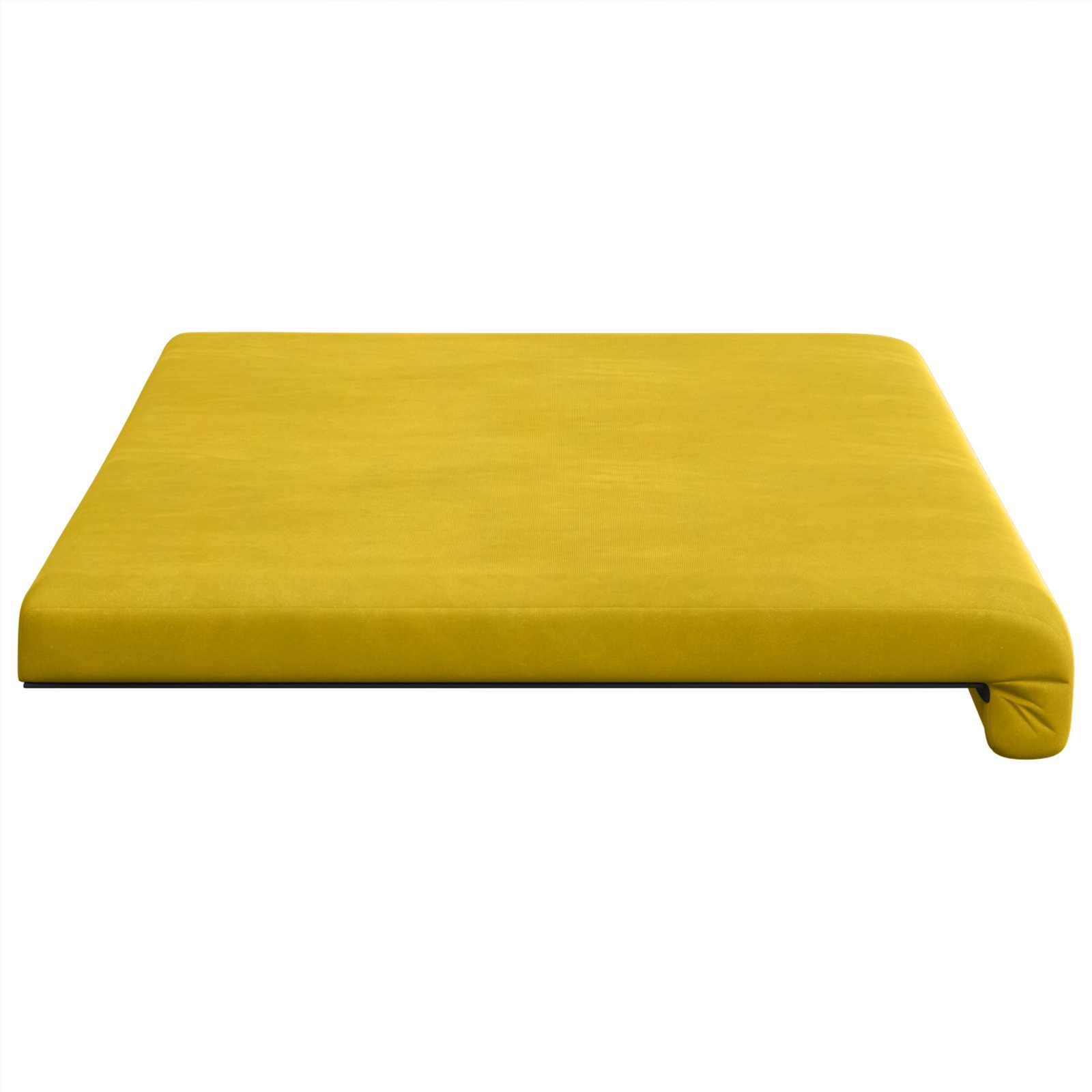 Bankkussen fluweel Geel Diepte 35 cm