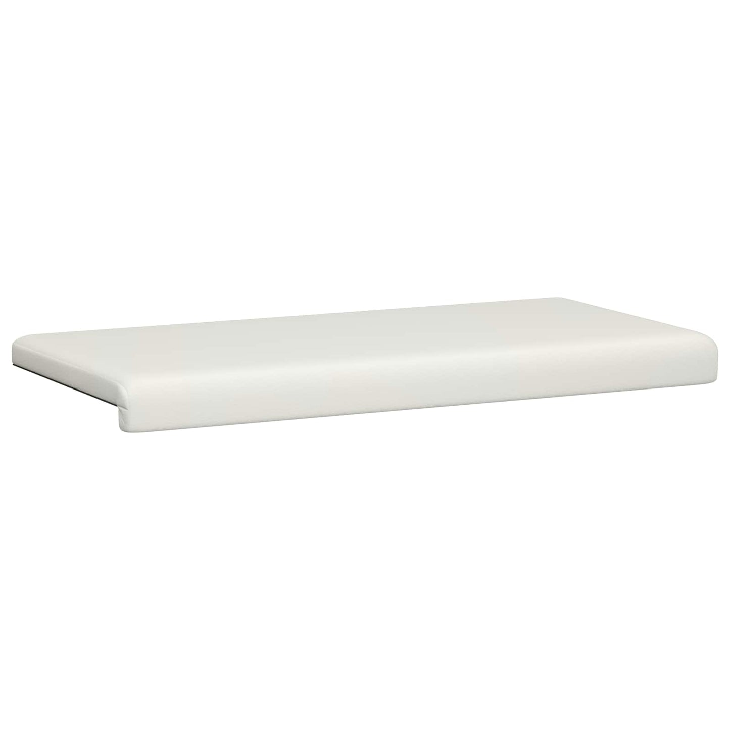 Bankkussen Kunstleer Wit Diepte 35 cm