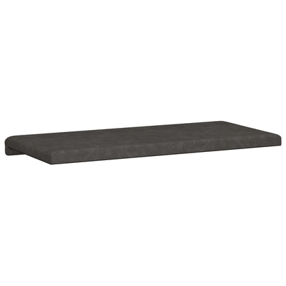 Bankkussen Kunstleer Zwart Diepte 35 cm