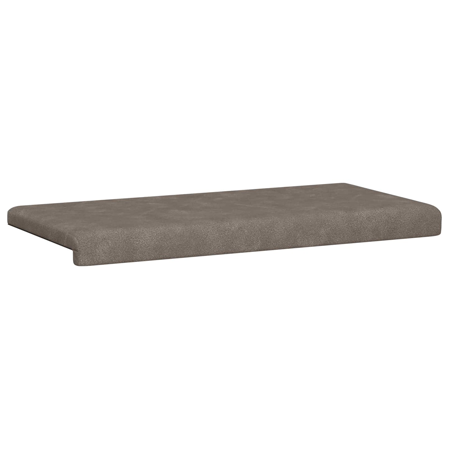 Bankkussen Kunstleer Grijs Diepte 35 cm