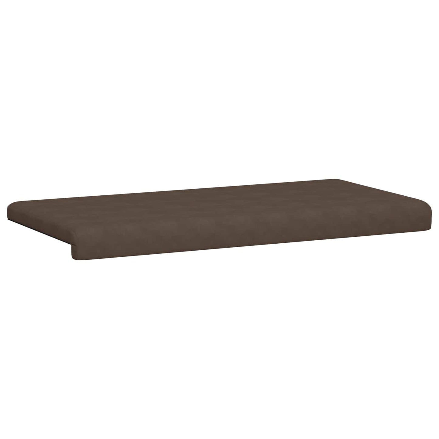 Bankkussen Microvezel Bruin Diepte 35 cm
