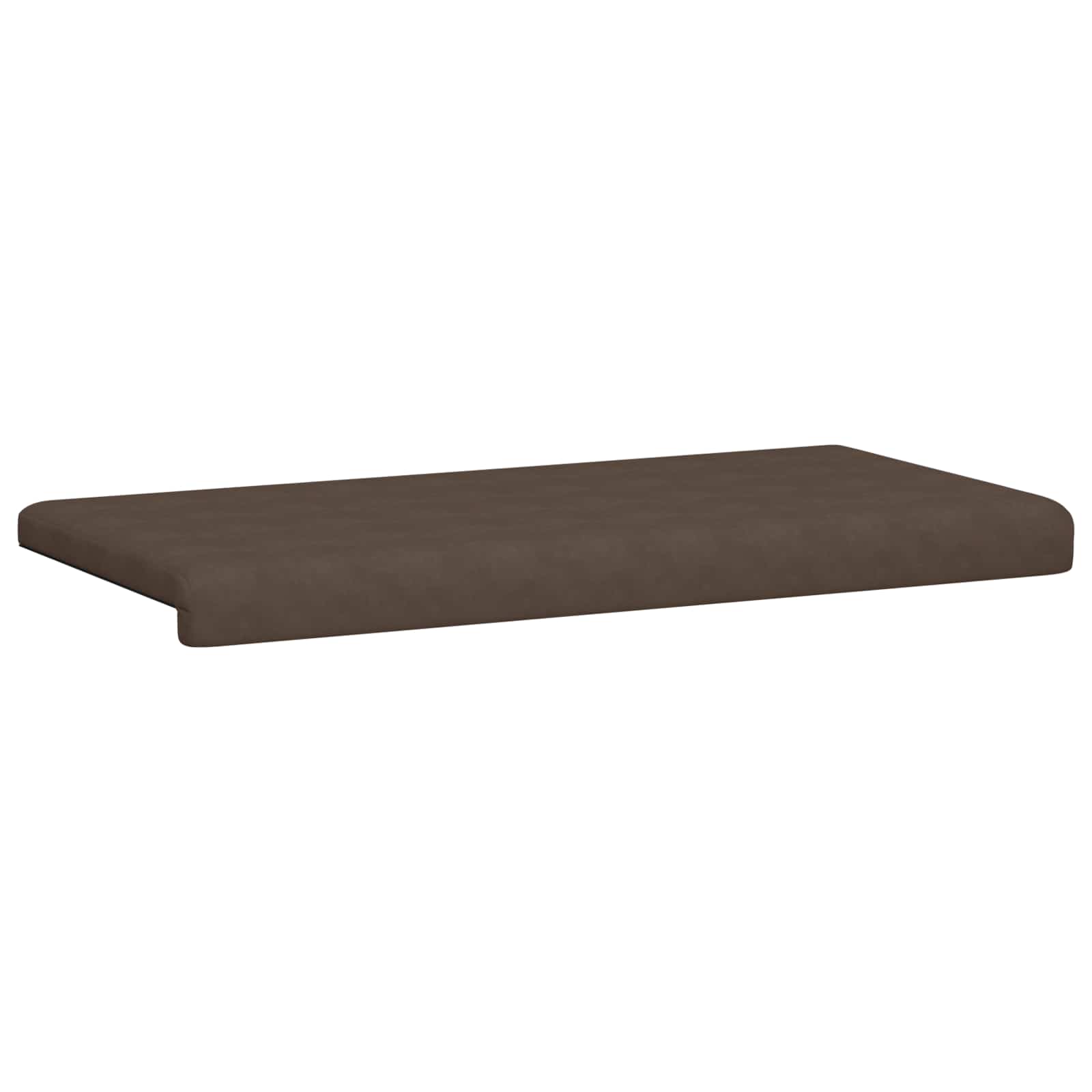 Bankkussen Microvezel Bruin Diepte 35 cm