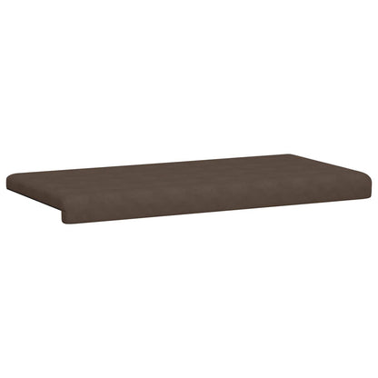Bankkussen Microvezel Bruin Diepte 35 cm