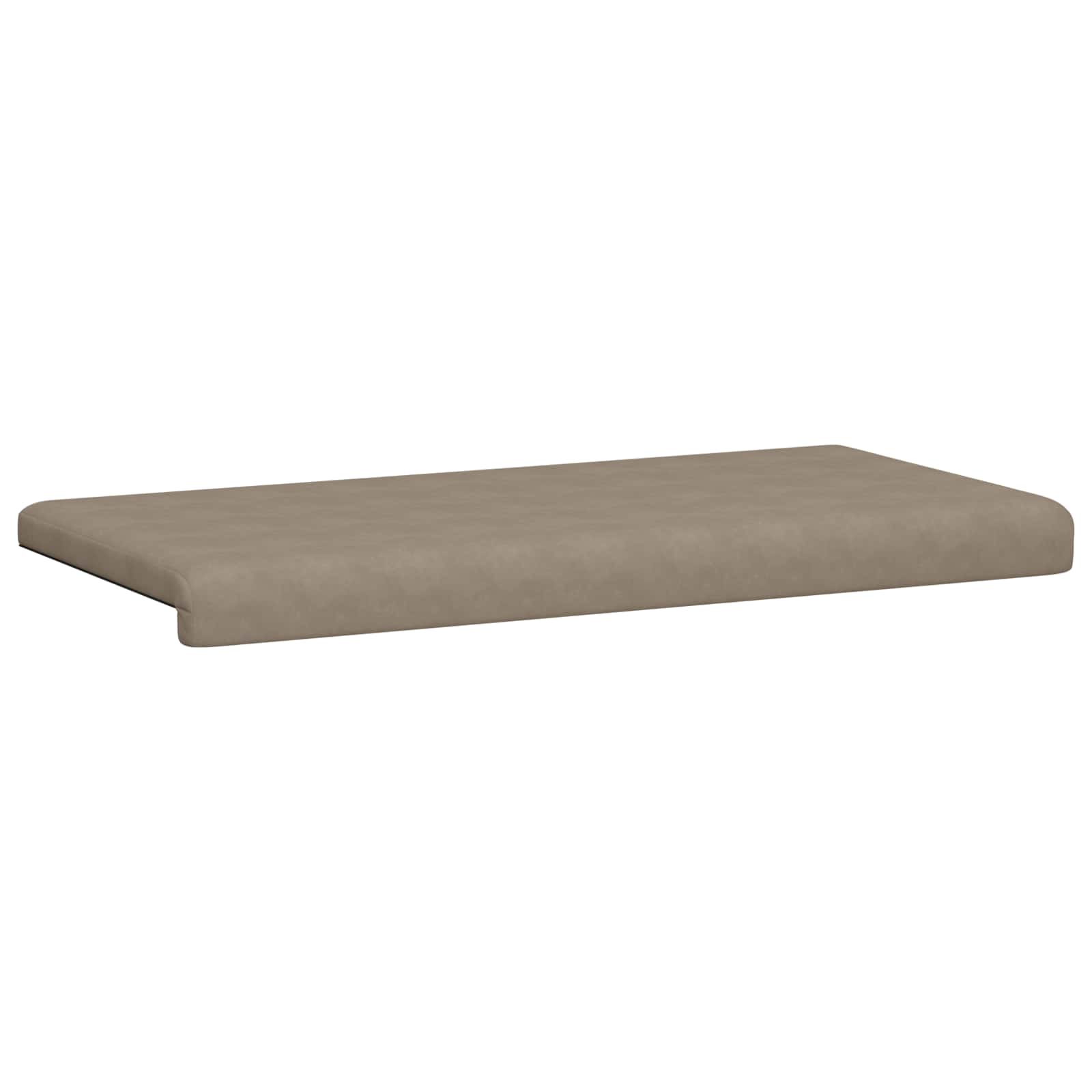 Bankkussen Microvezel Taupe Diepte 35 cm