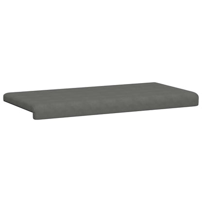 Bankkussen Microvezel Donkergrijs Diepte 35 cm