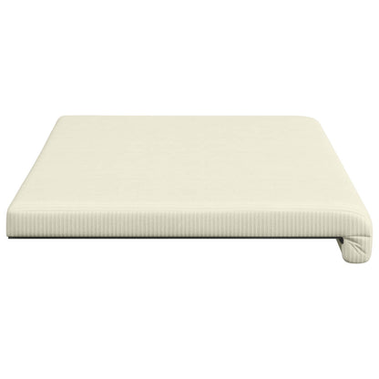 Bankkussen corduroy Crèmekleurig Diepte 35 cm