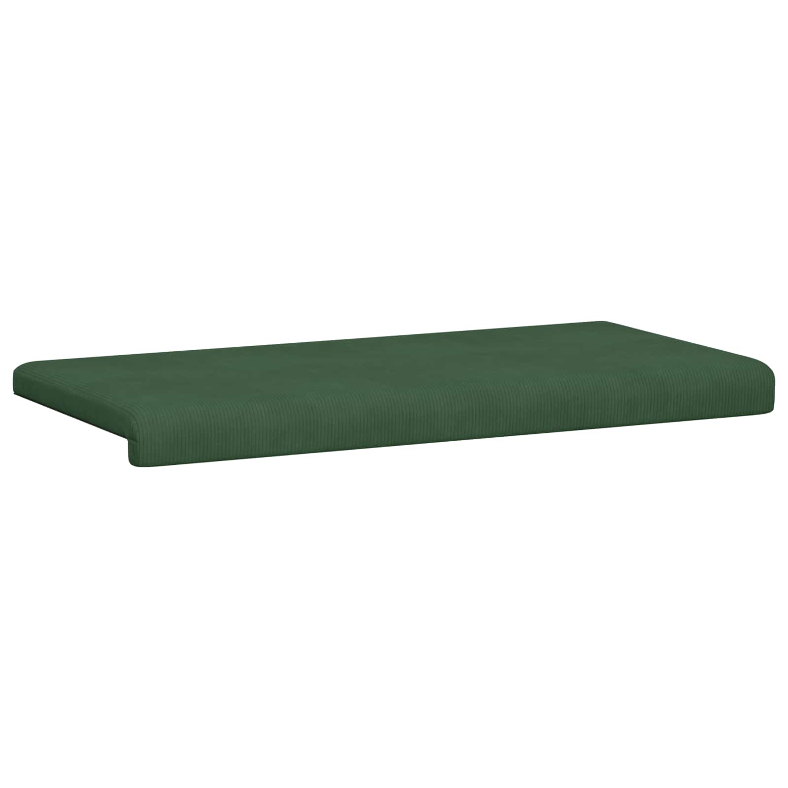Bankkussen corduroy Donkergroen Diepte 35 cm