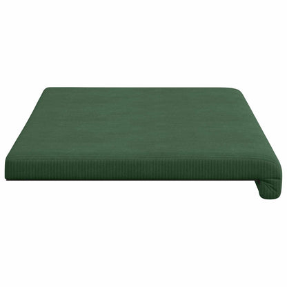 Bankkussen corduroy Donkergroen Diepte 35 cm