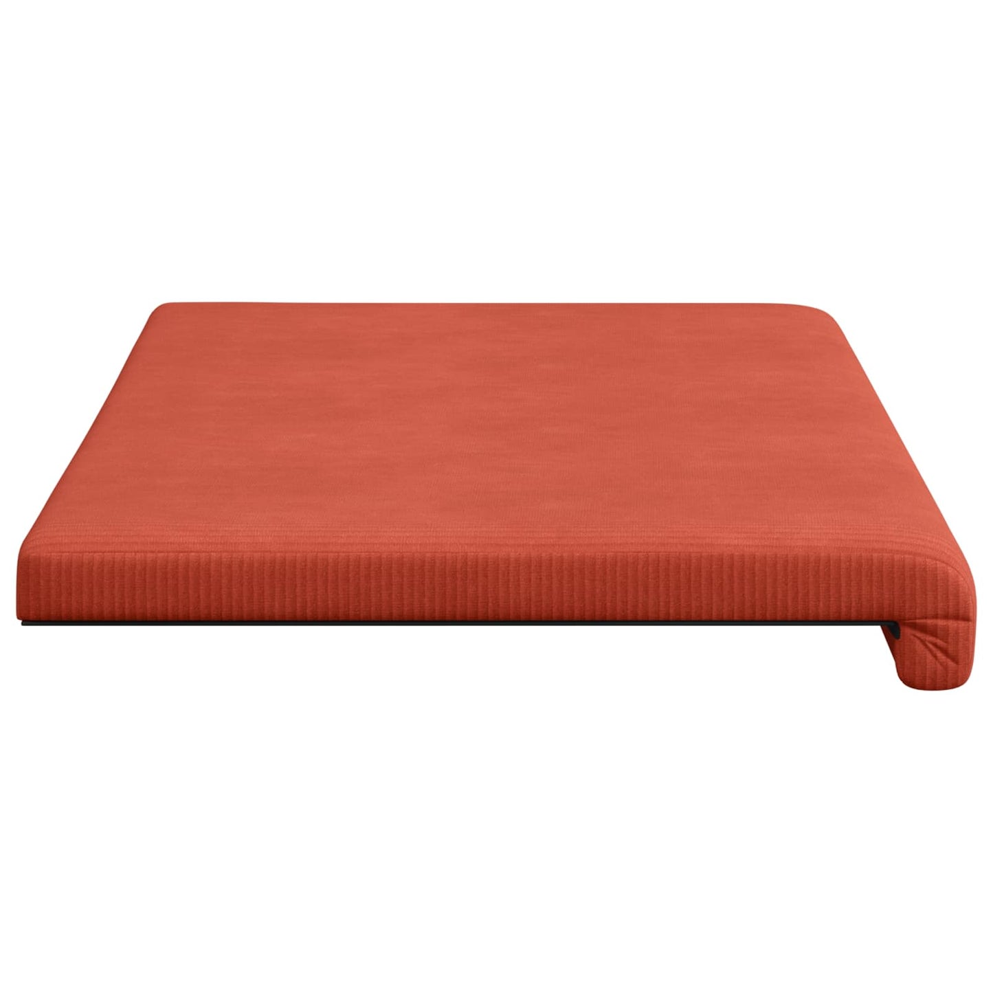 Bankkussen corduroy Rood-oranje Diepte 35 cm