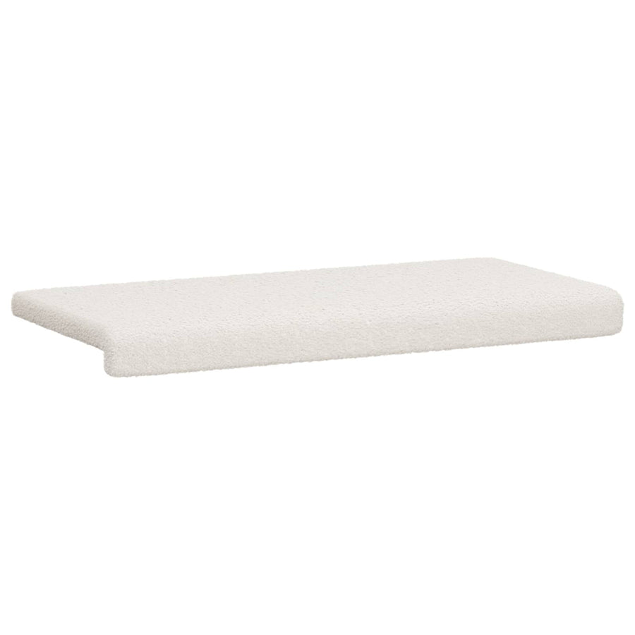 Bankkussen Sherpa Stof Crèmekleurig Diepte 35 cm