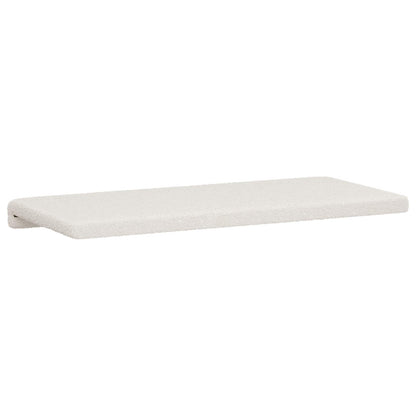 Bankkussen Sherpa Stof Crèmekleurig Diepte 35 cm
