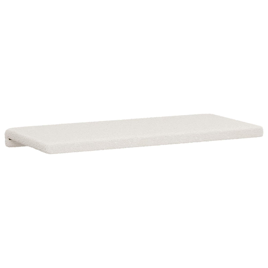 Bankkussen Sherpa Stof Crèmekleurig Diepte 35 cm