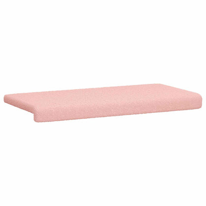 Bankkussen Sherpa Stof Roze Diepte 35 cm