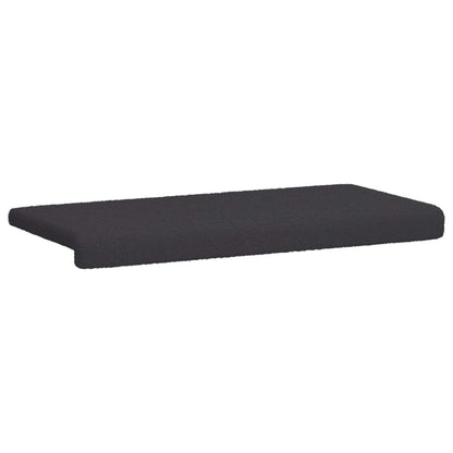Bankkussen Sherpa Stof Donkergrijs Diepte 35 cm