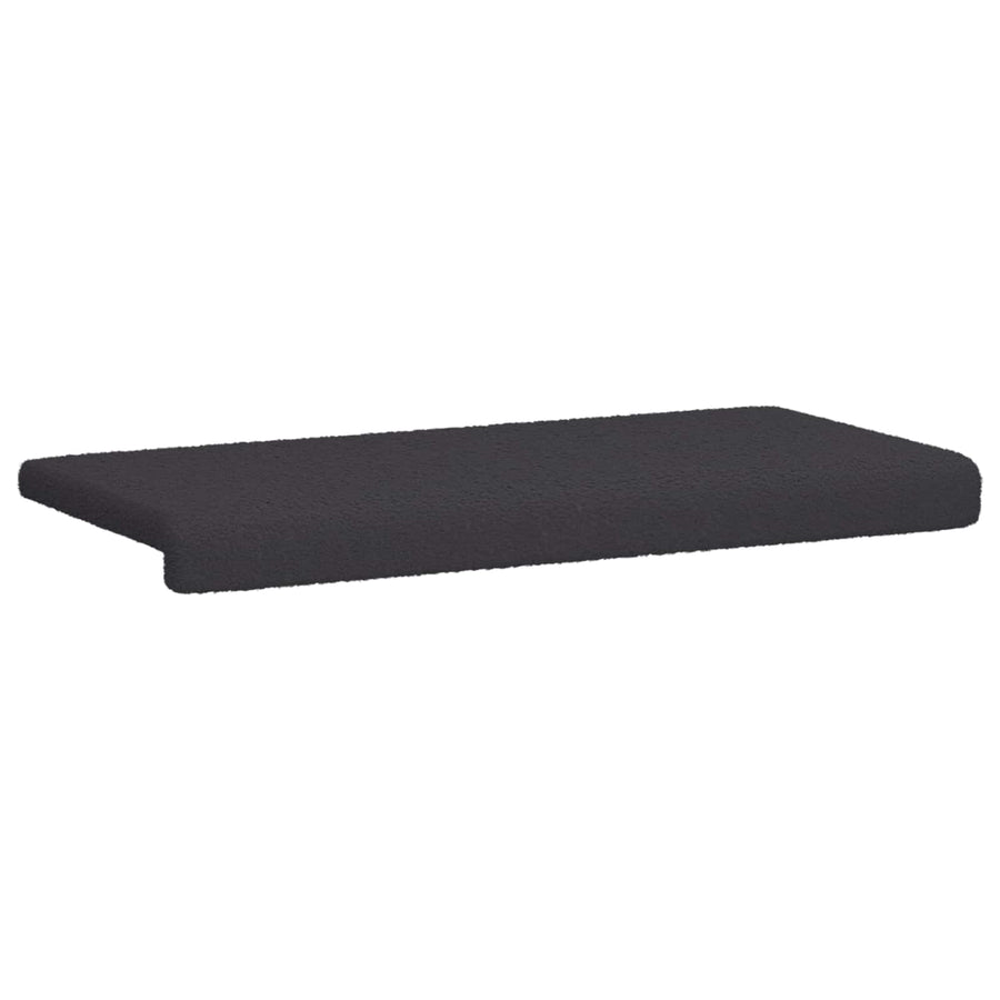 Bankkussen Sherpa Stof Donkergrijs Diepte 35 cm