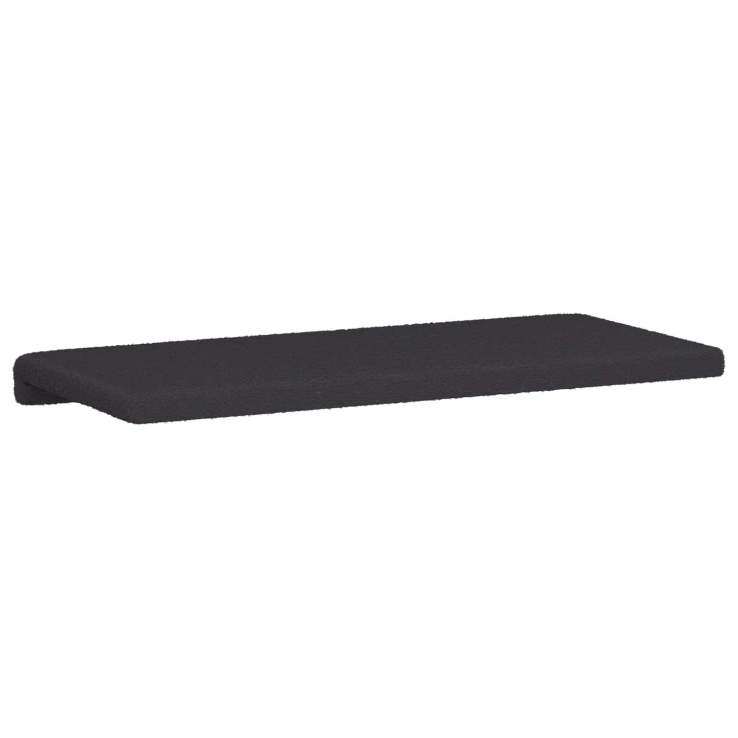 Bankkussen Sherpa Stof Donkergrijs Diepte 35 cm