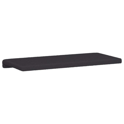 Bankkussen Sherpa Stof Donkergrijs Diepte 35 cm