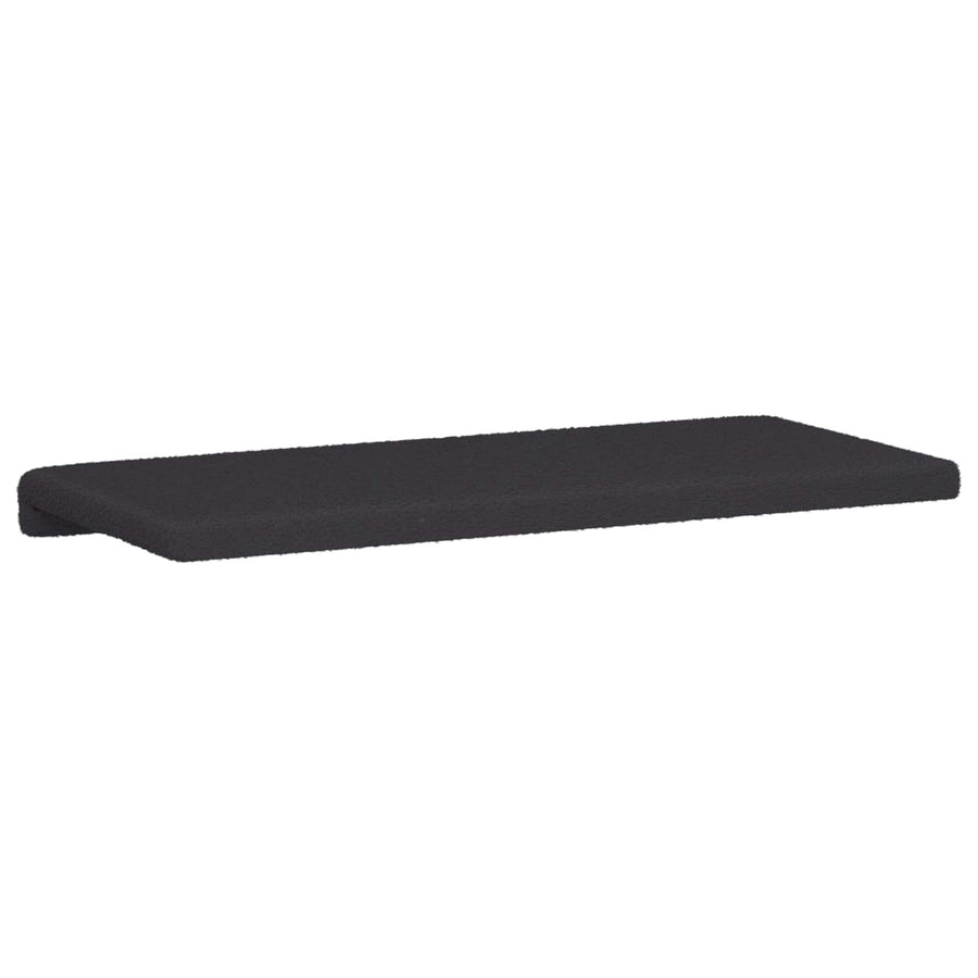 Bankkussen Sherpa Stof Donkergrijs Diepte 35 cm
