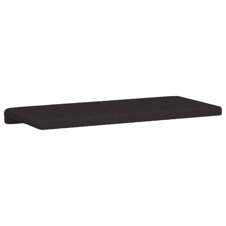 Bankkussen Sherpa Stof Zwart Diepte 35 cm