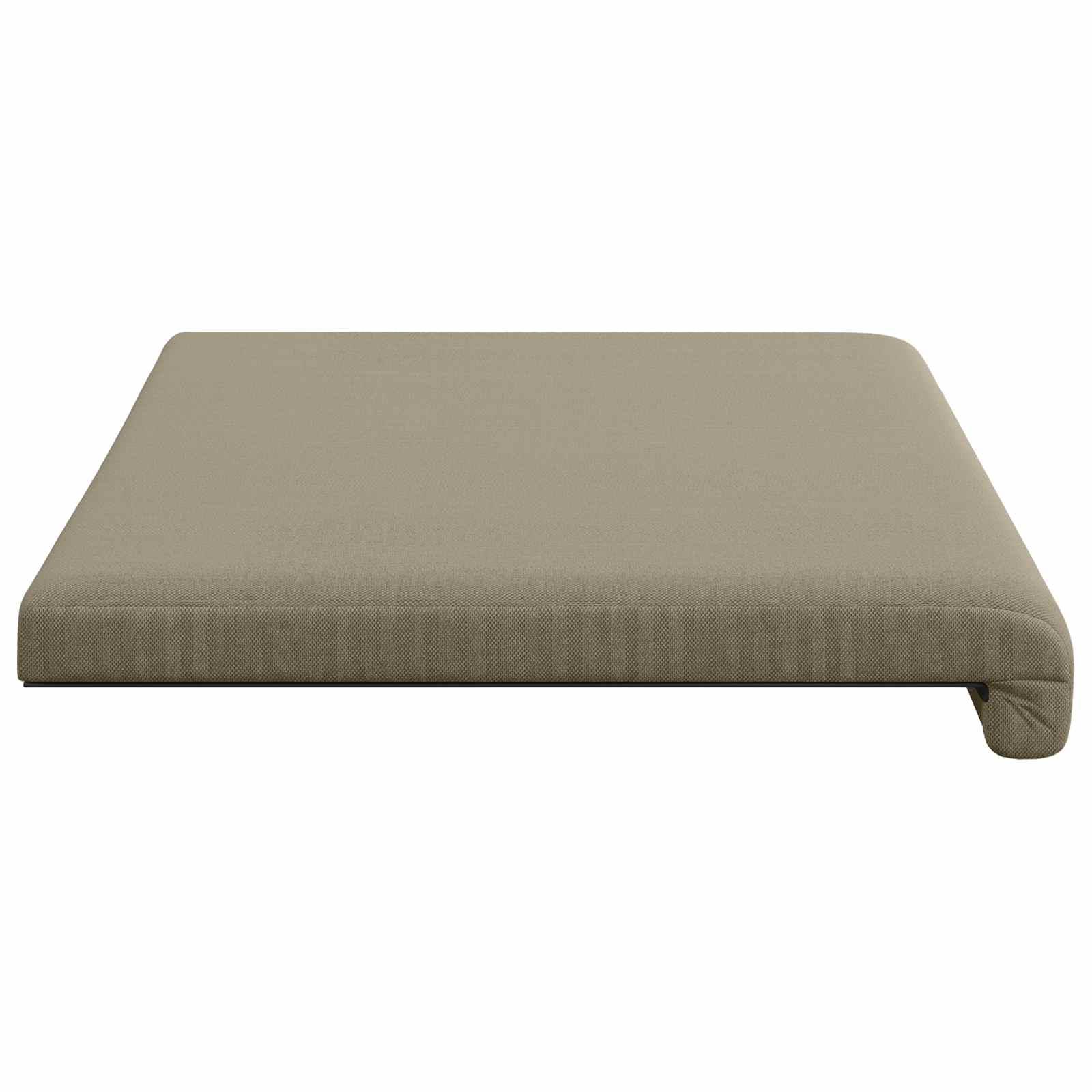Bankkussen Textured Velvet Kaki Diepte 35 cm