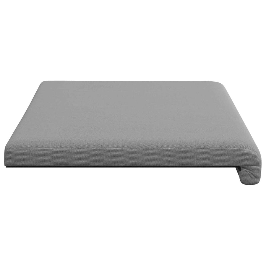Bankkussen Textured Velvet Donkergrijs Diepte 35 cm