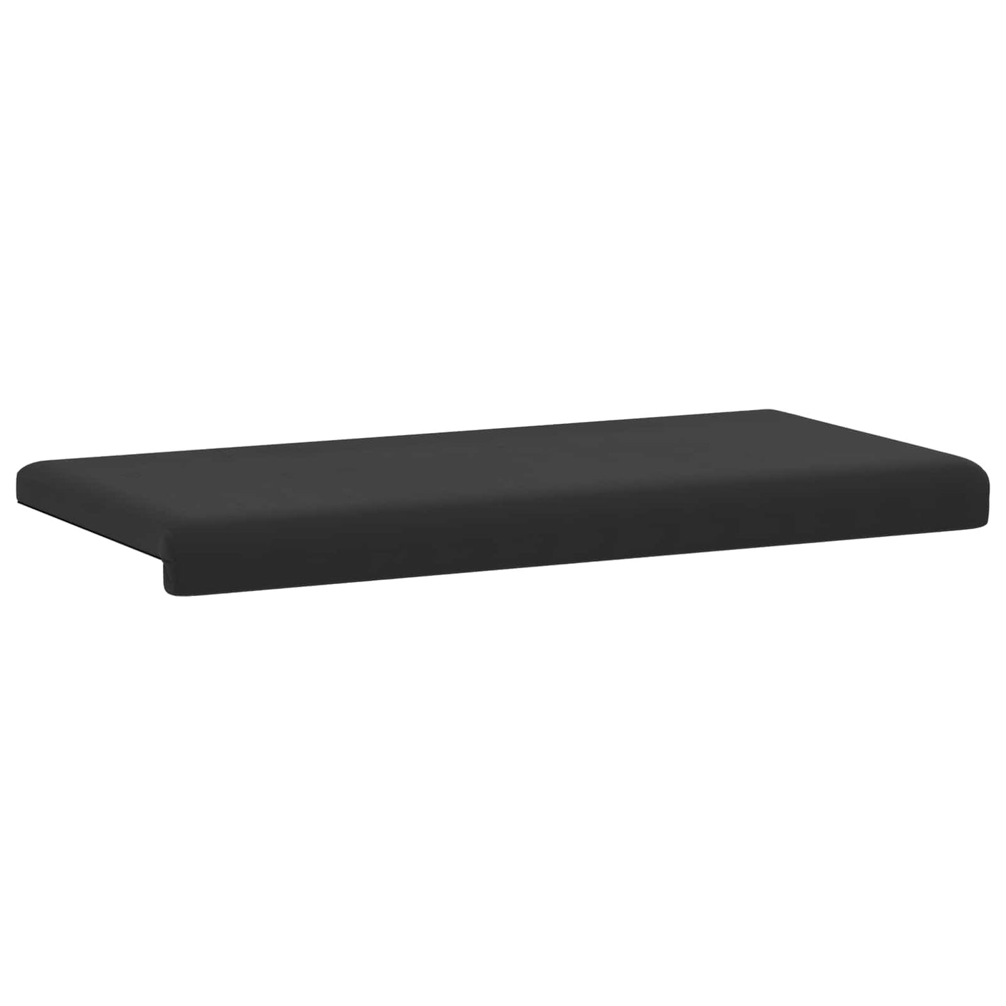 Bankkussen Textured Velvet Zwart Diepte 35 cm