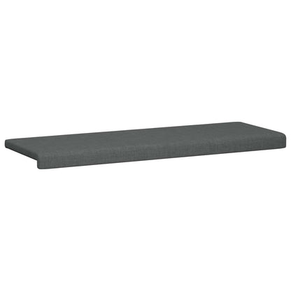 Bankkussen Stof Donkergrijs Diepte 35 cm