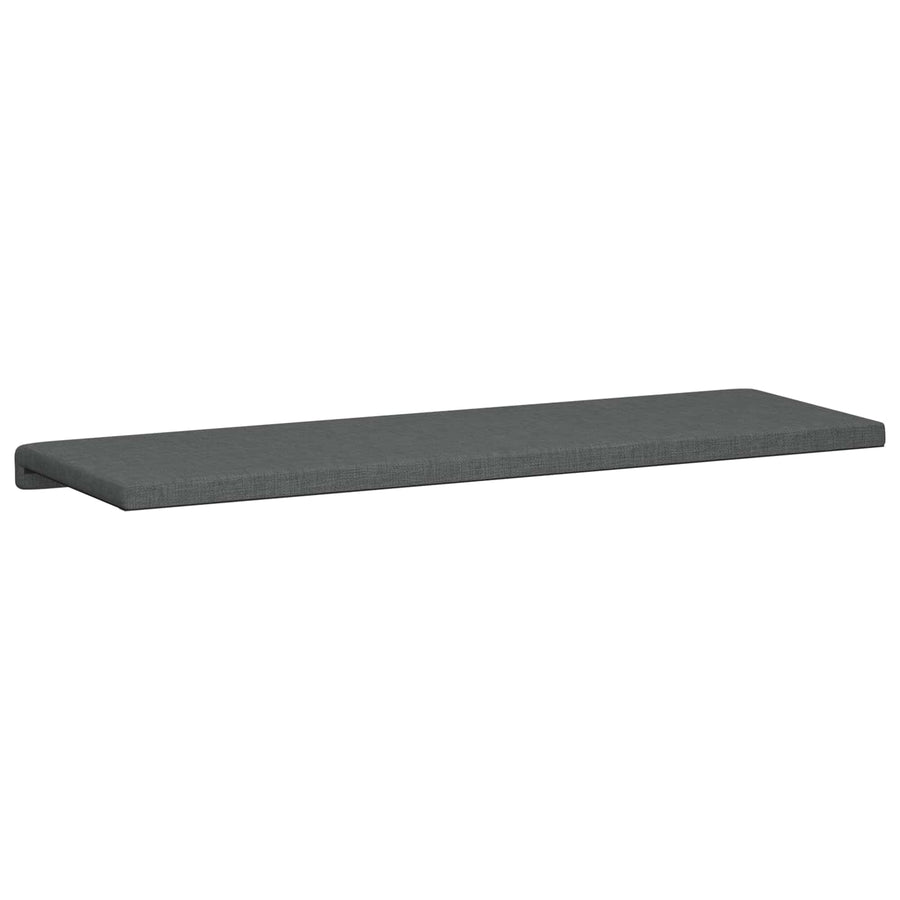 Bankkussen Stof Donkergrijs Diepte 35 cm