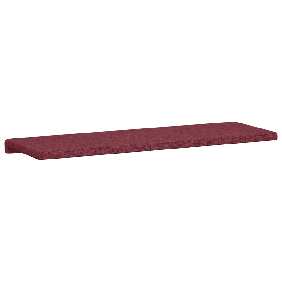 Bankkussen Stof Wijnrood Diepte 35 cm