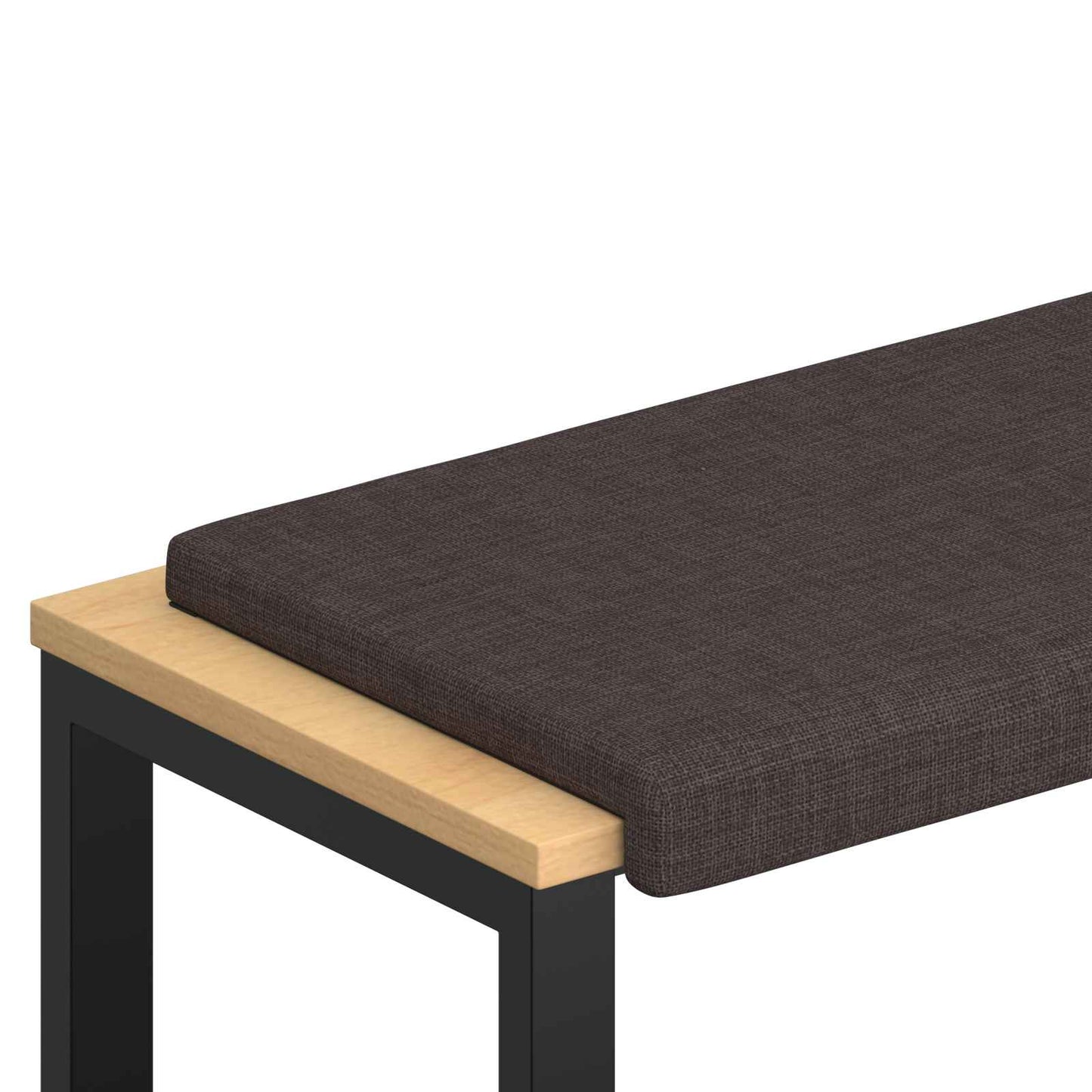 Bankkussen Stof Donkerbruin Diepte 35 cm