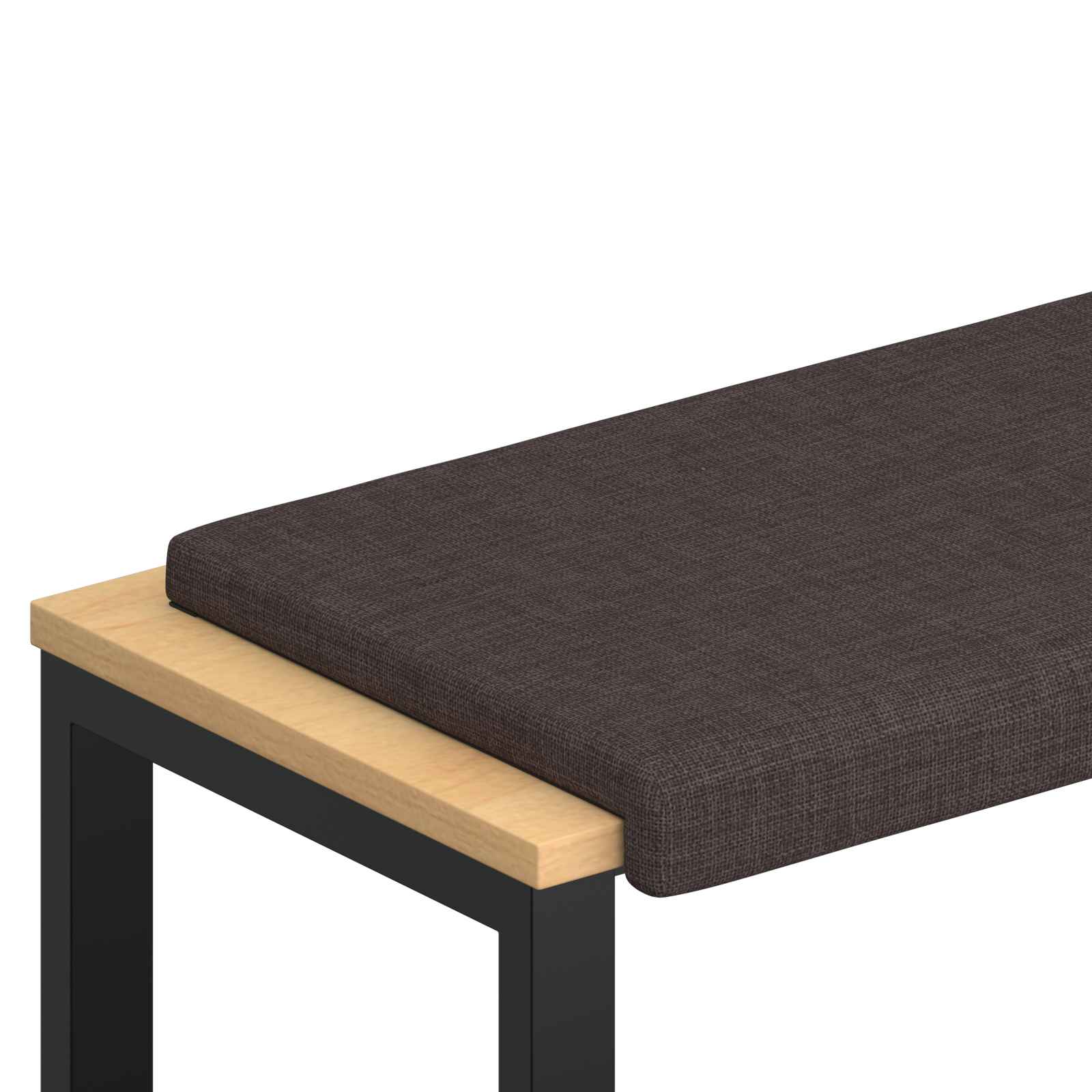 Bankkussen Stof Donkerbruin Diepte 35 cm