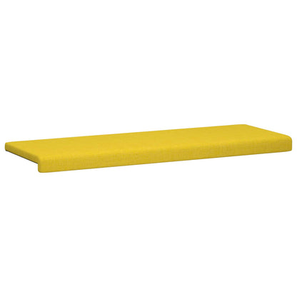 Bankkussen Stof Lichtgeel Diepte 35 cm