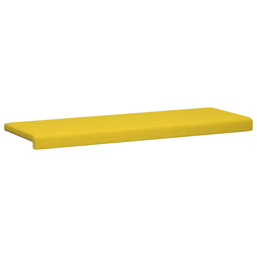 Bankkussen Stof Lichtgeel Diepte 35 cm