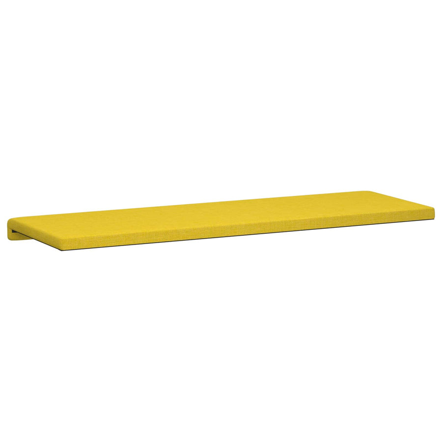 Bankkussen Stof Lichtgeel Diepte 35 cm