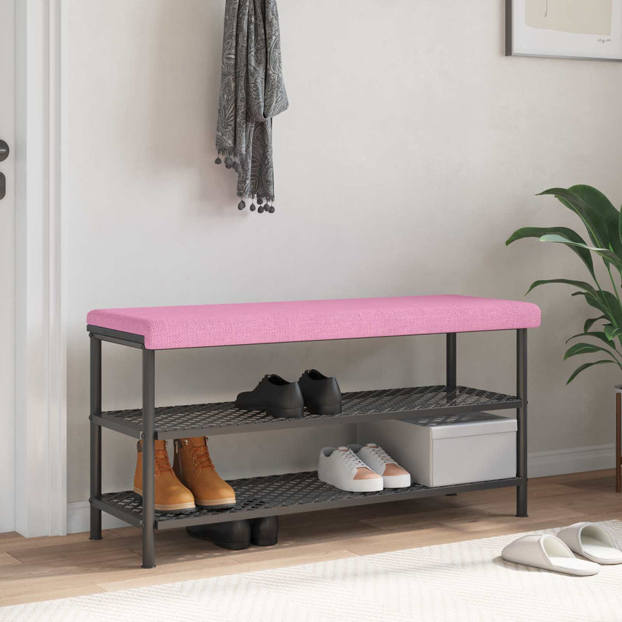 Bankkussen Stof Roze Diepte 35 cm