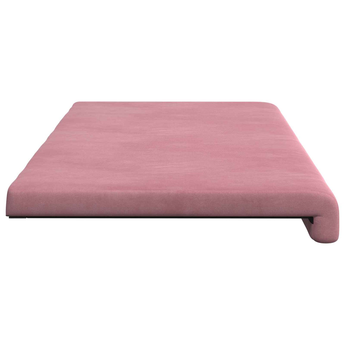 Bankkussen fluweel Roze Diepte 35 cm