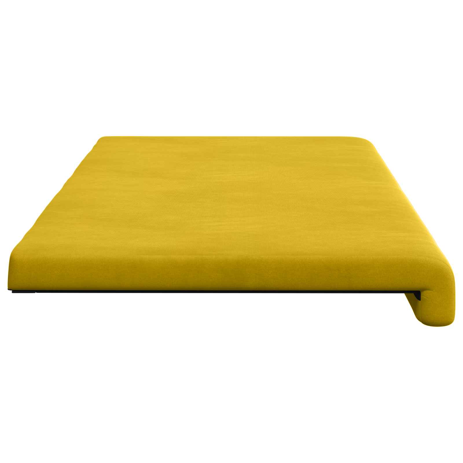 Bankkussen fluweel Geel Diepte 35 cm