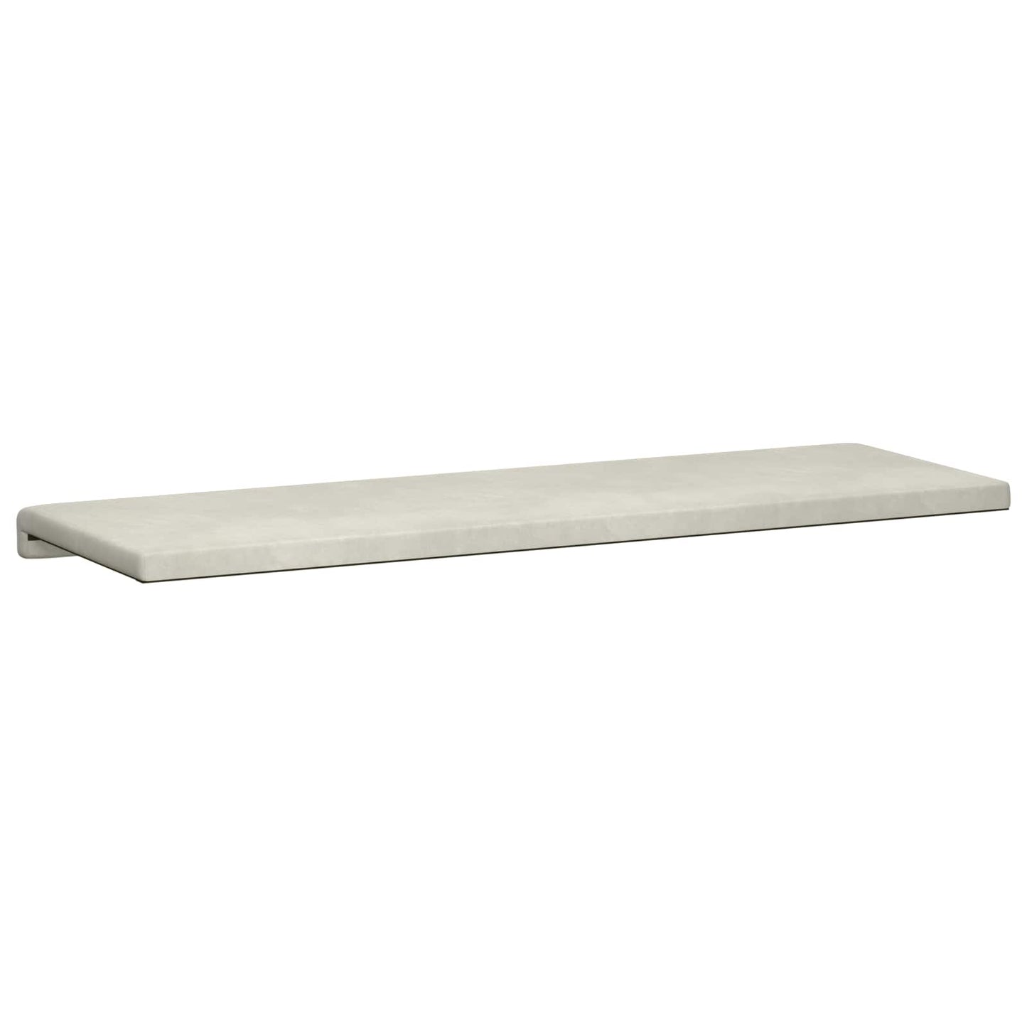 Bankkussen fluweel Crèmekleurig Diepte 35 cm