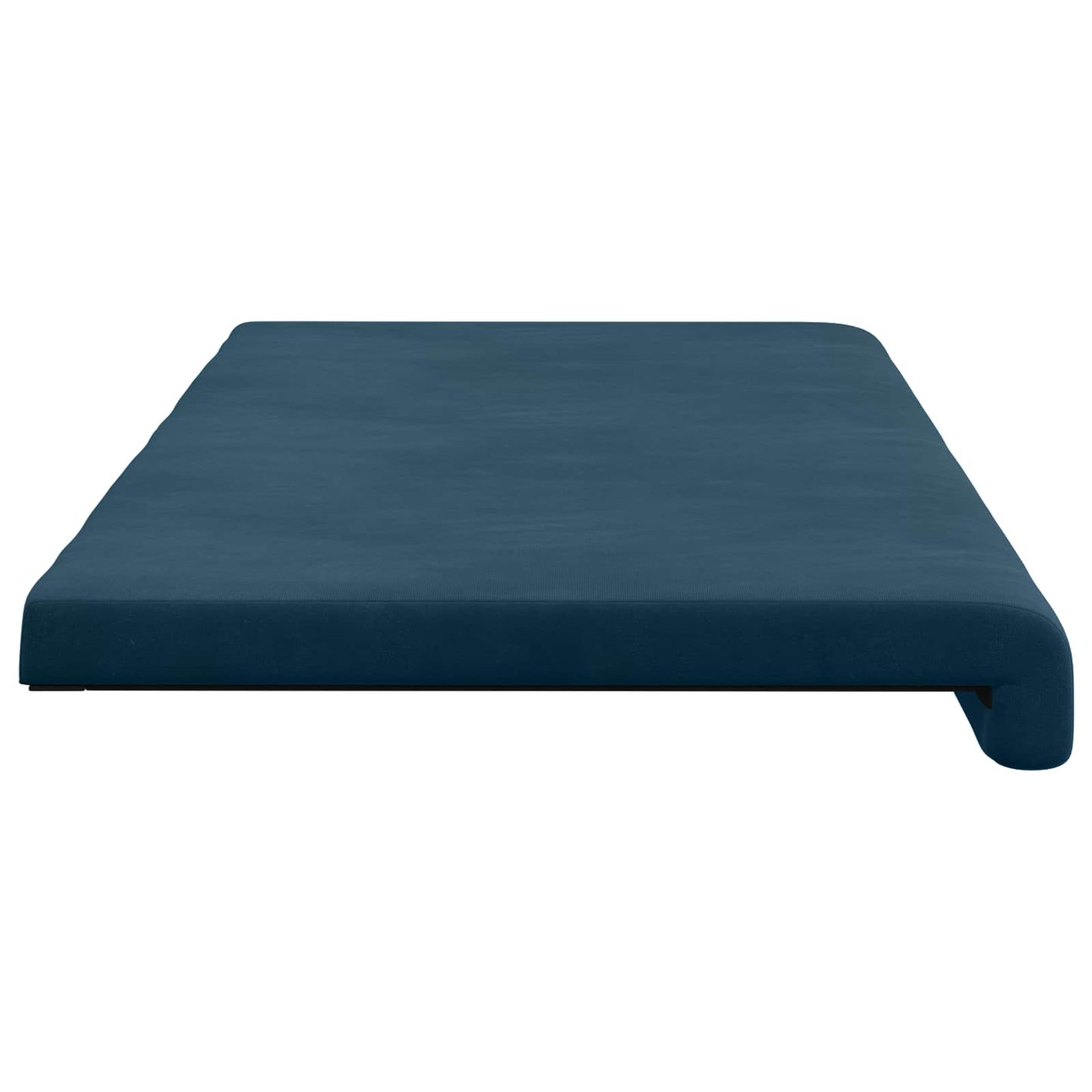 Bankkussen fluweel Blauw Diepte 35 cm