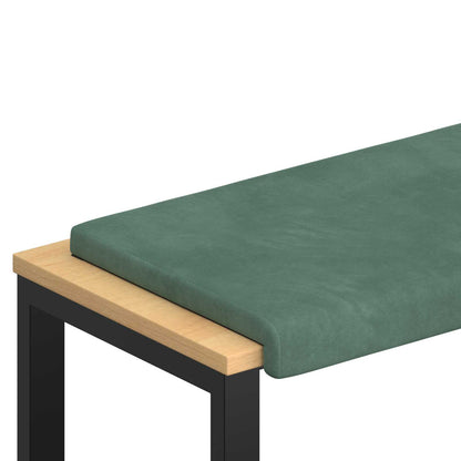 Bankkussen fluweel Zeegroen Diepte 35 cm