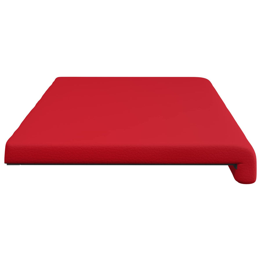 Bankkussen Kunstleer Rood Diepte 35 cm