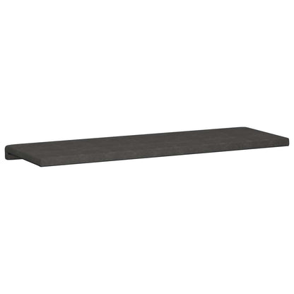 Bankkussen Kunstleer Zwart Diepte 35 cm