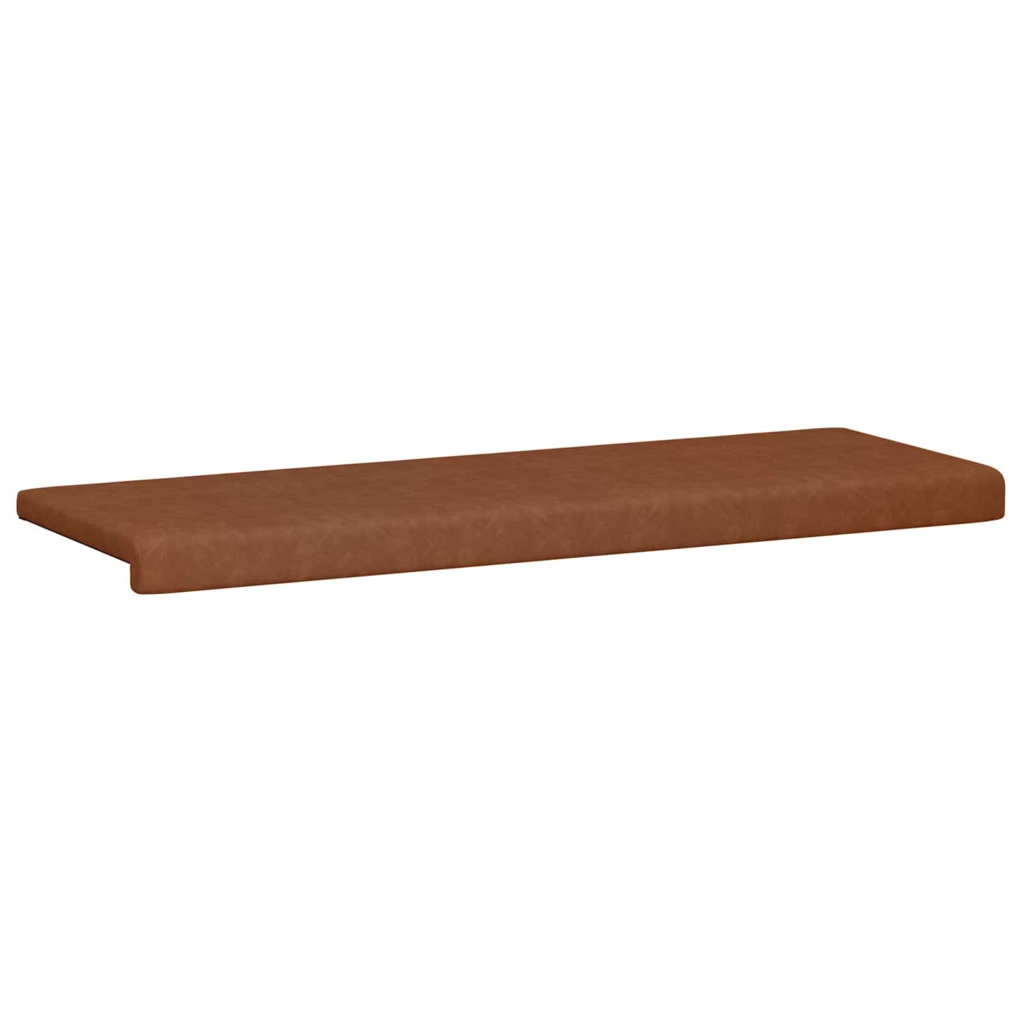 Bankkussen Kunstleer Bruin Diepte 35 cm
